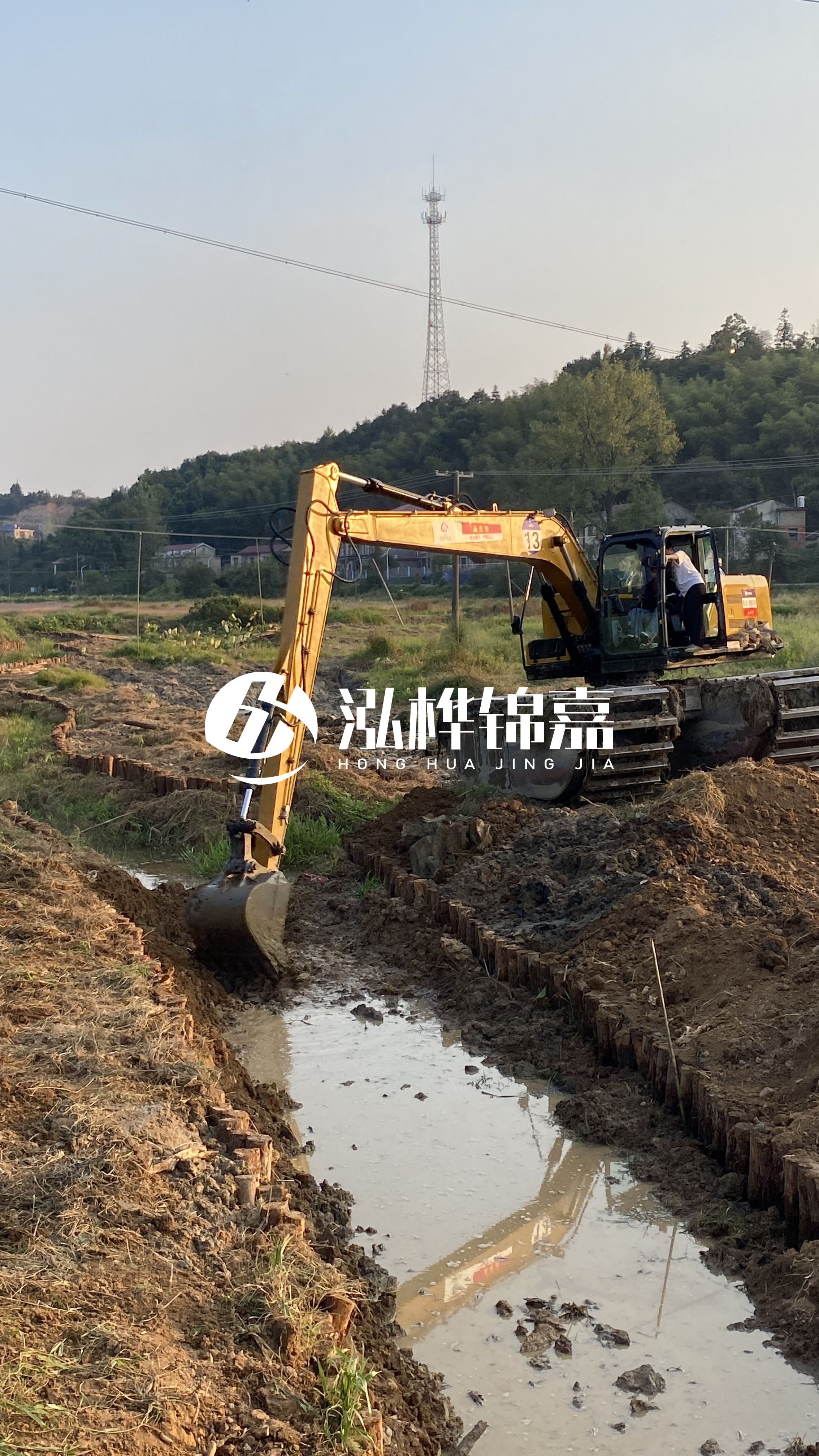 衢州挖機(jī)打木樁專業(yè)施工-河道護(hù)坡打樁的施工順序是什么？