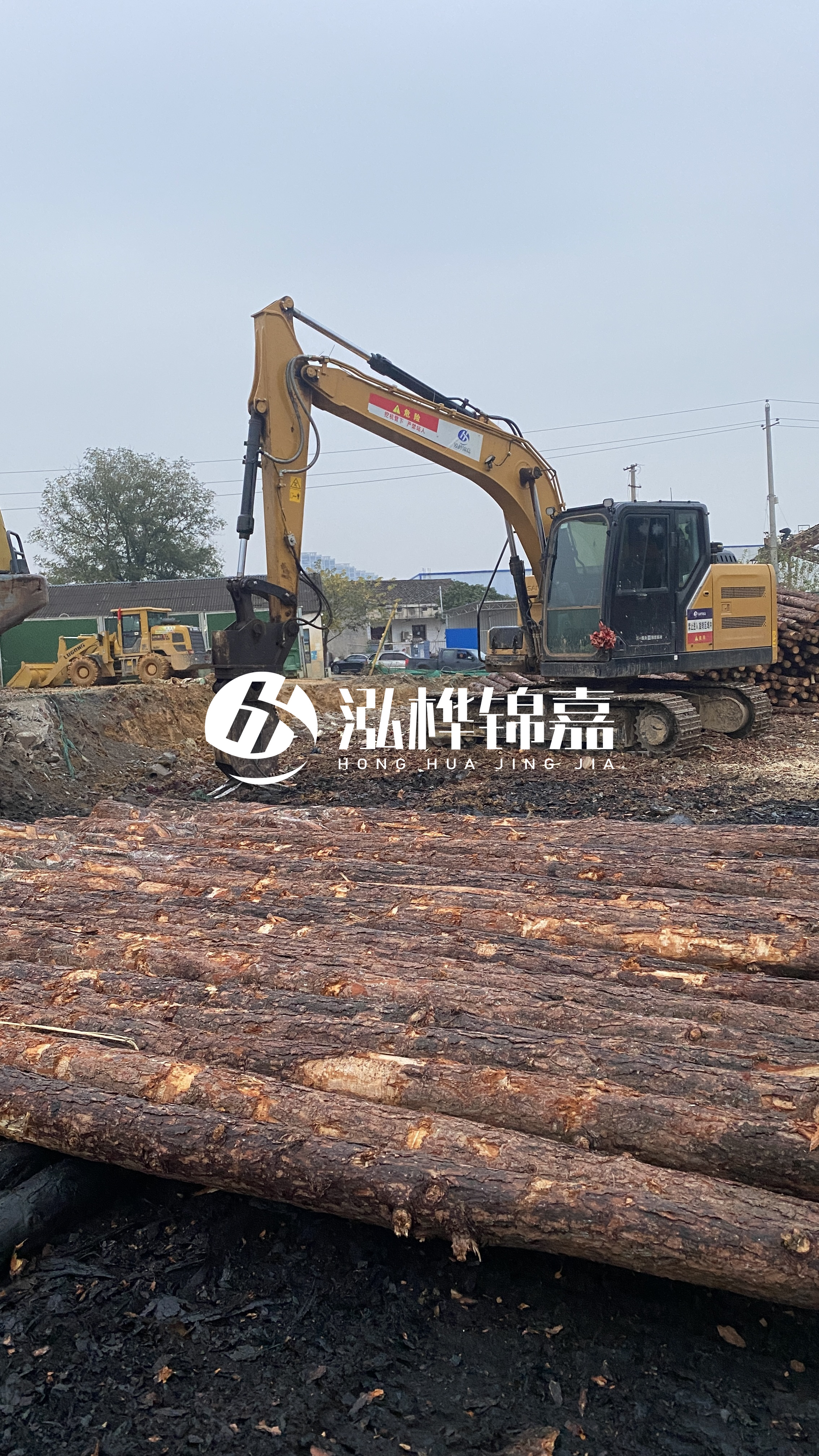 來賓松木樁源頭廠家-木樁打土里怎么加固？