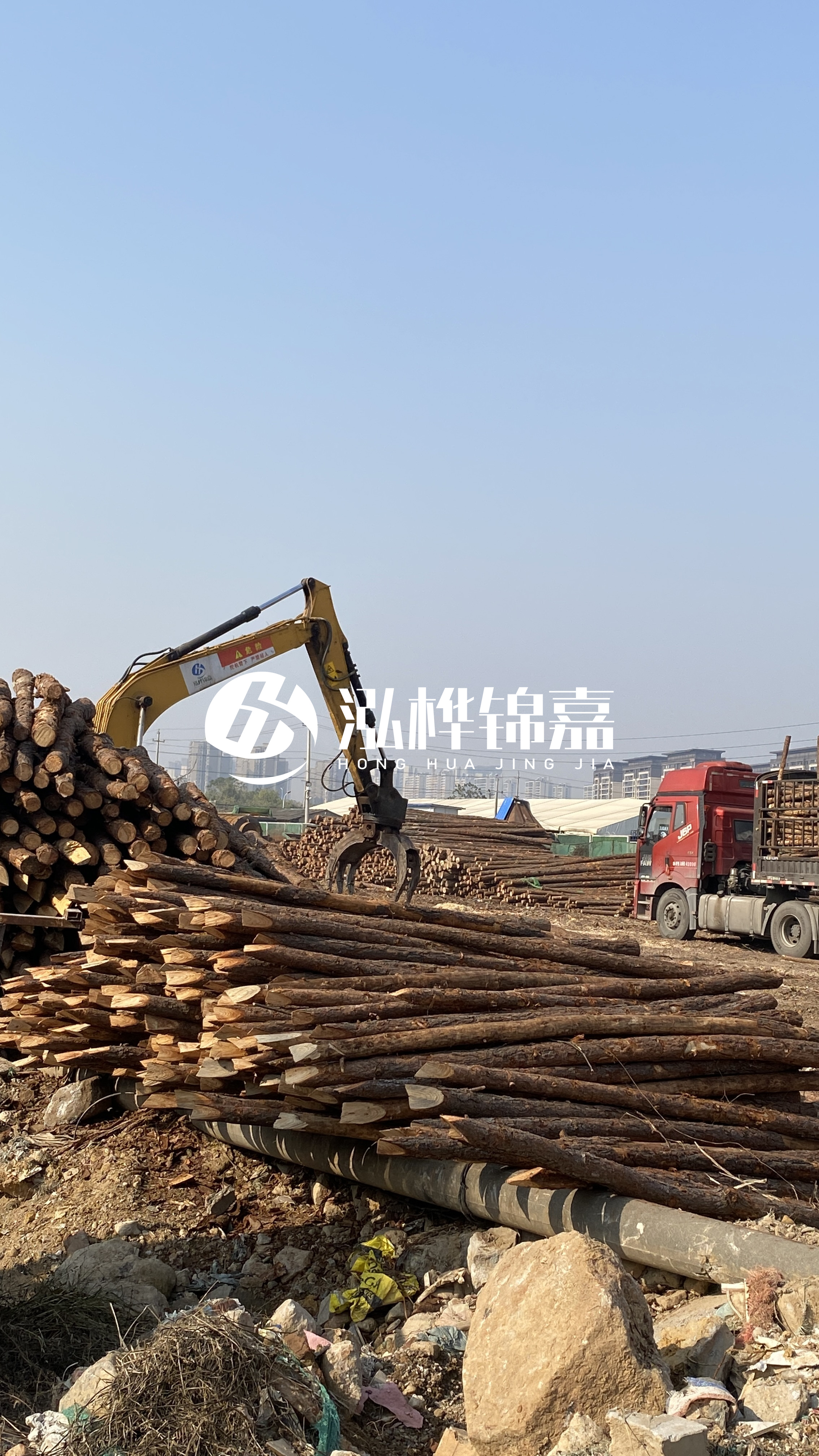 白銀松木樁批發(fā)源頭廠家-為什么要選新鮮松木樁？