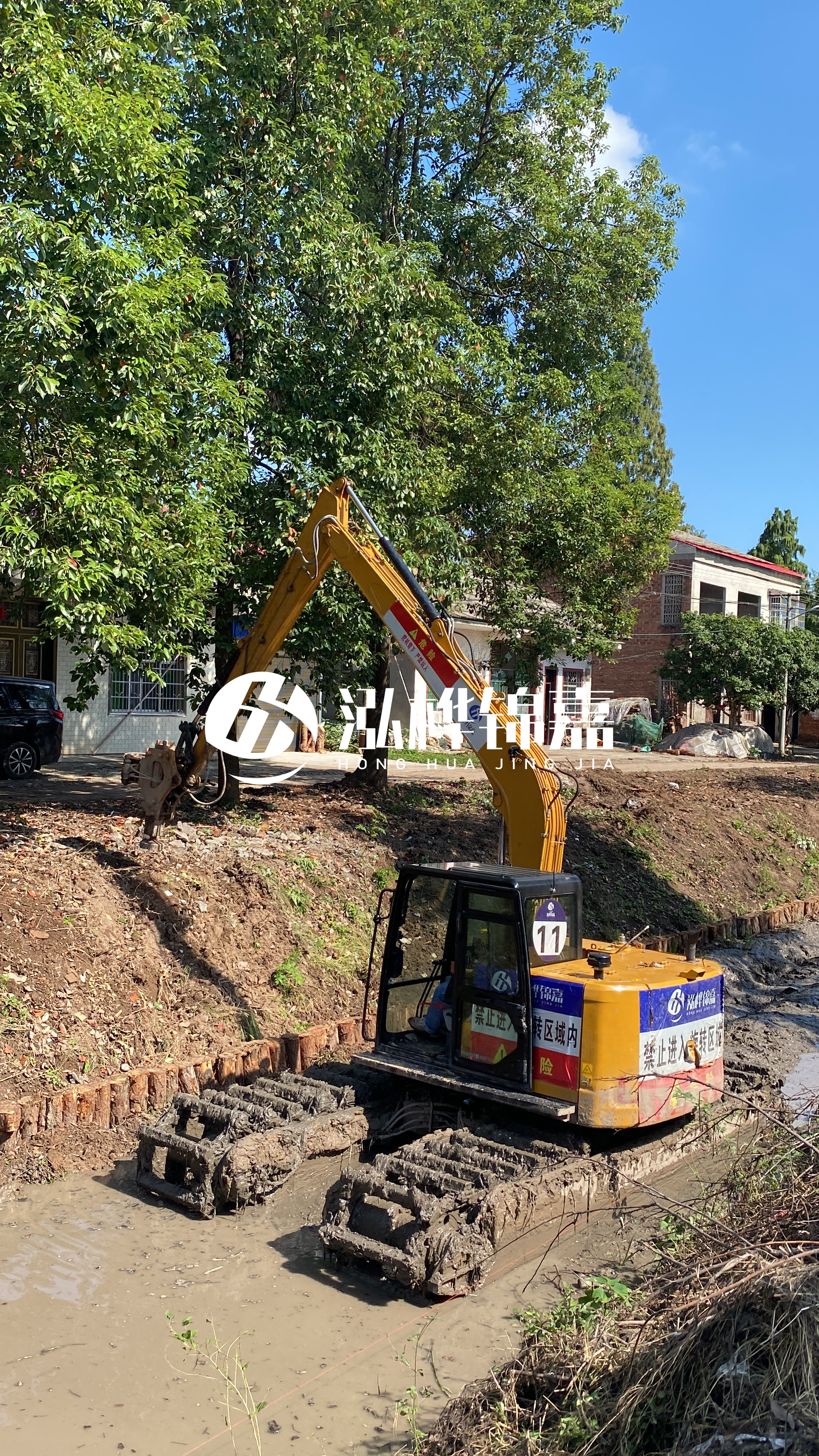 挖機(jī)壓松木樁可行嗎？真相在這里？