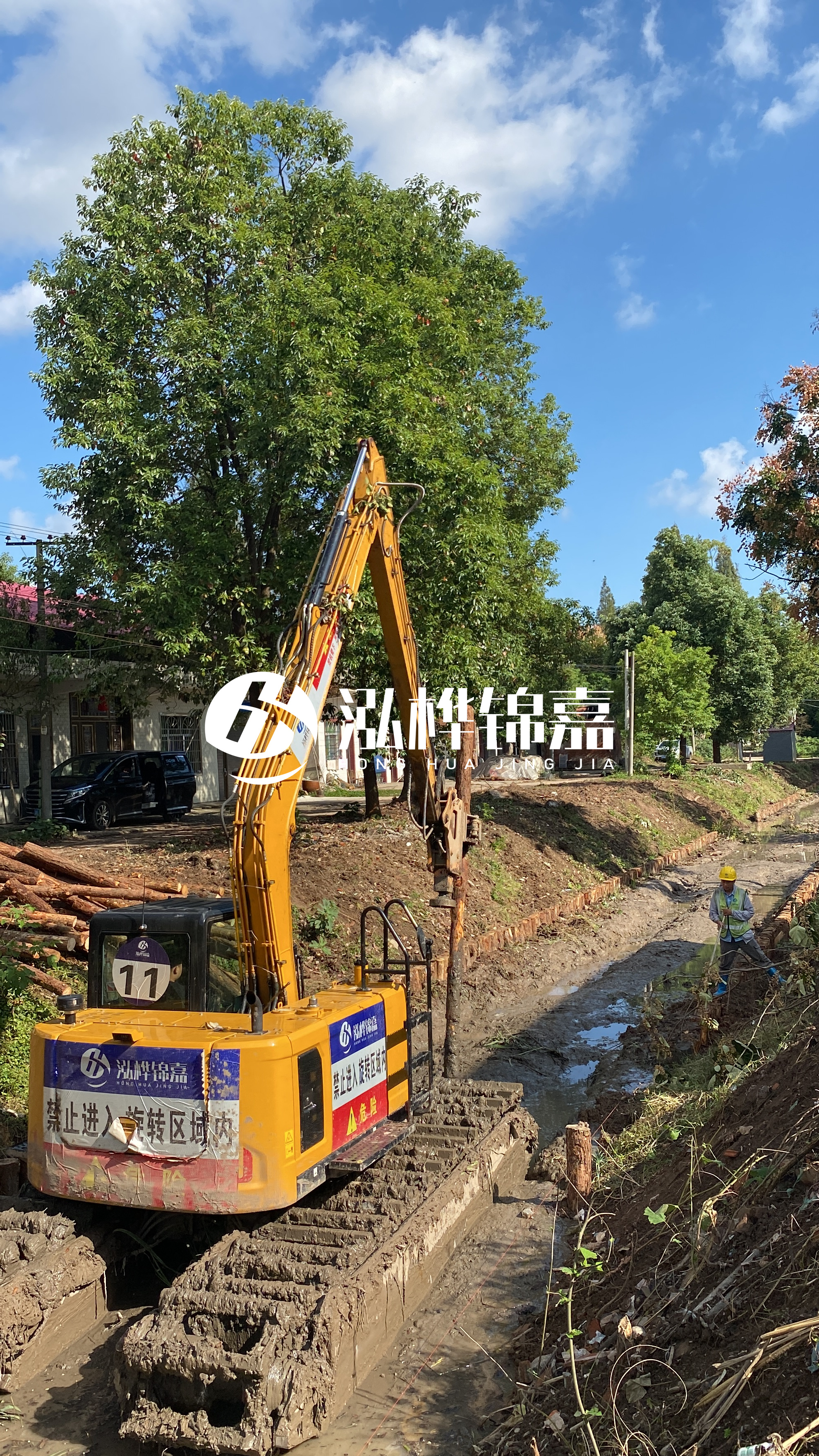 長沙木樁施工隊有哪些-打樁價格多少錢一根？