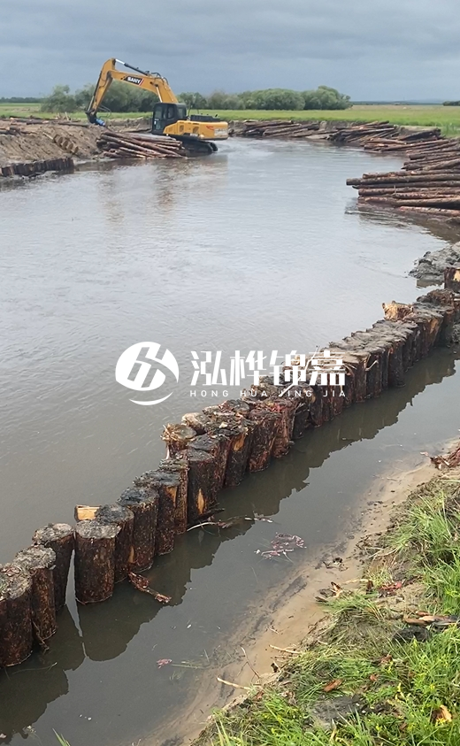 4米松木樁能用于圍堰工程嗎？4 米松木樁打樁深度要多少？