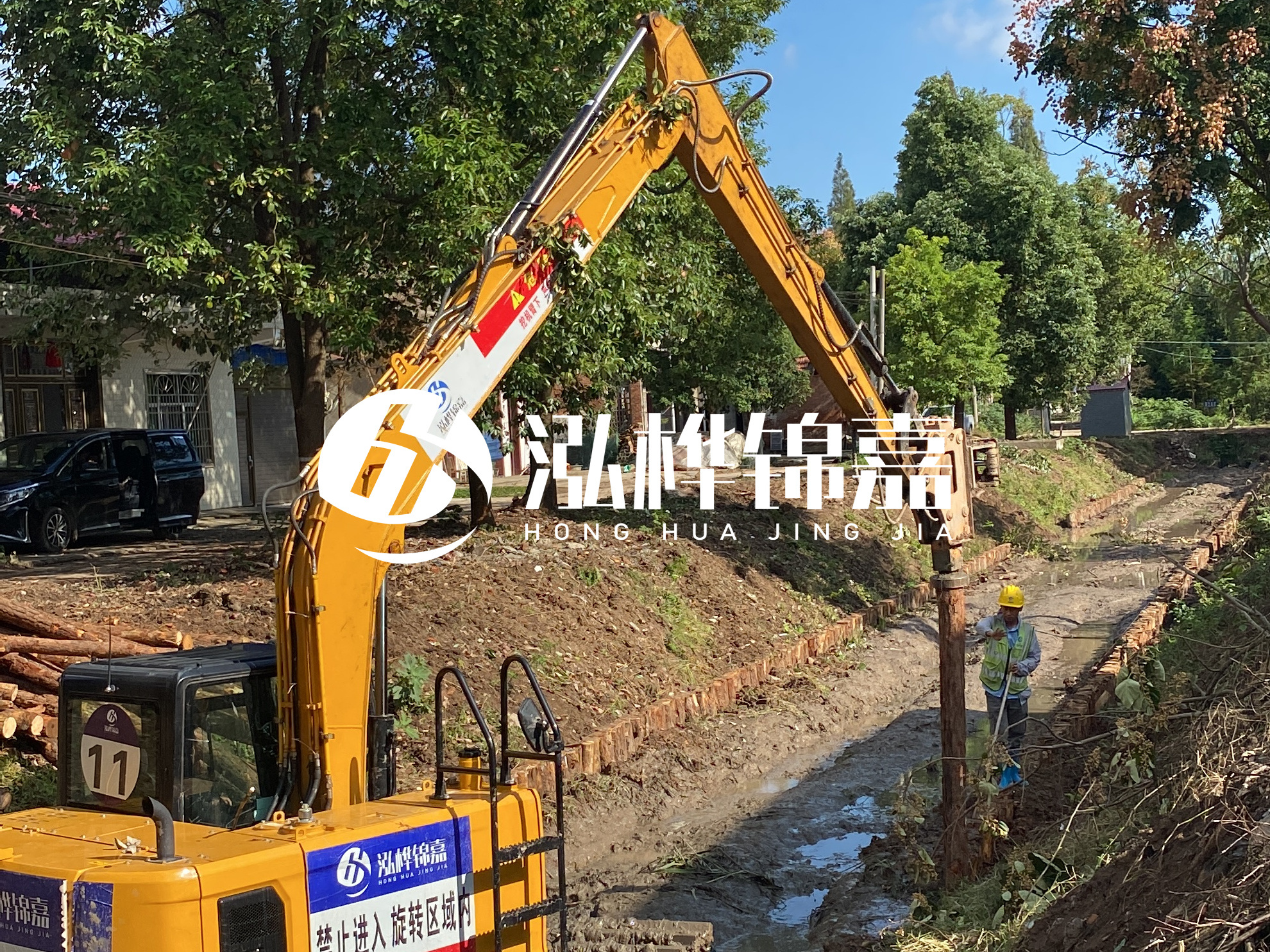 水上打松木樁施工隊能異地施工嗎？進(jìn)場費(fèi)是誰出？