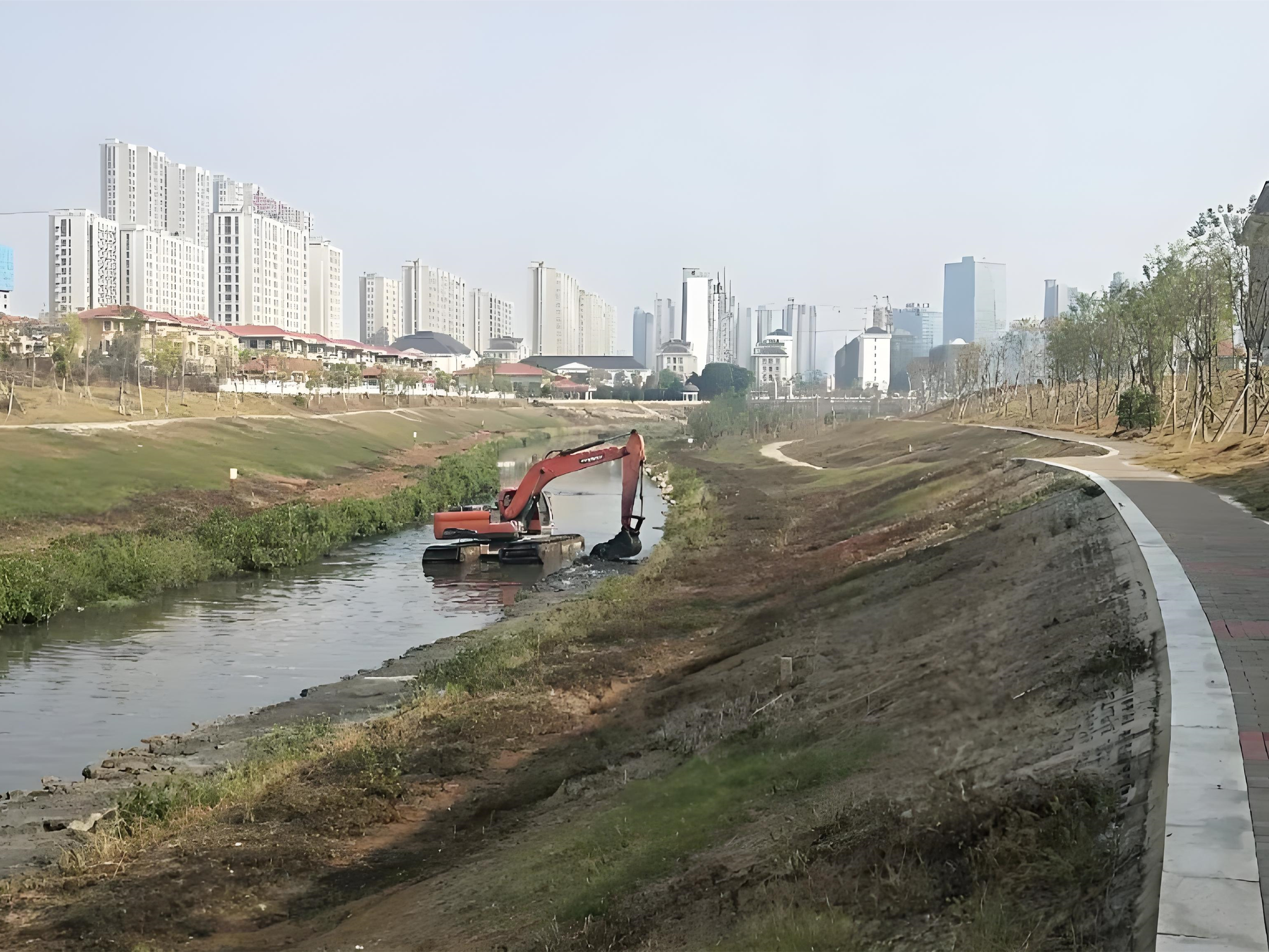上海青浦區(qū)挖機(jī)清淤施工隊(duì)-沼澤地清淤后如何防止再次淤積？