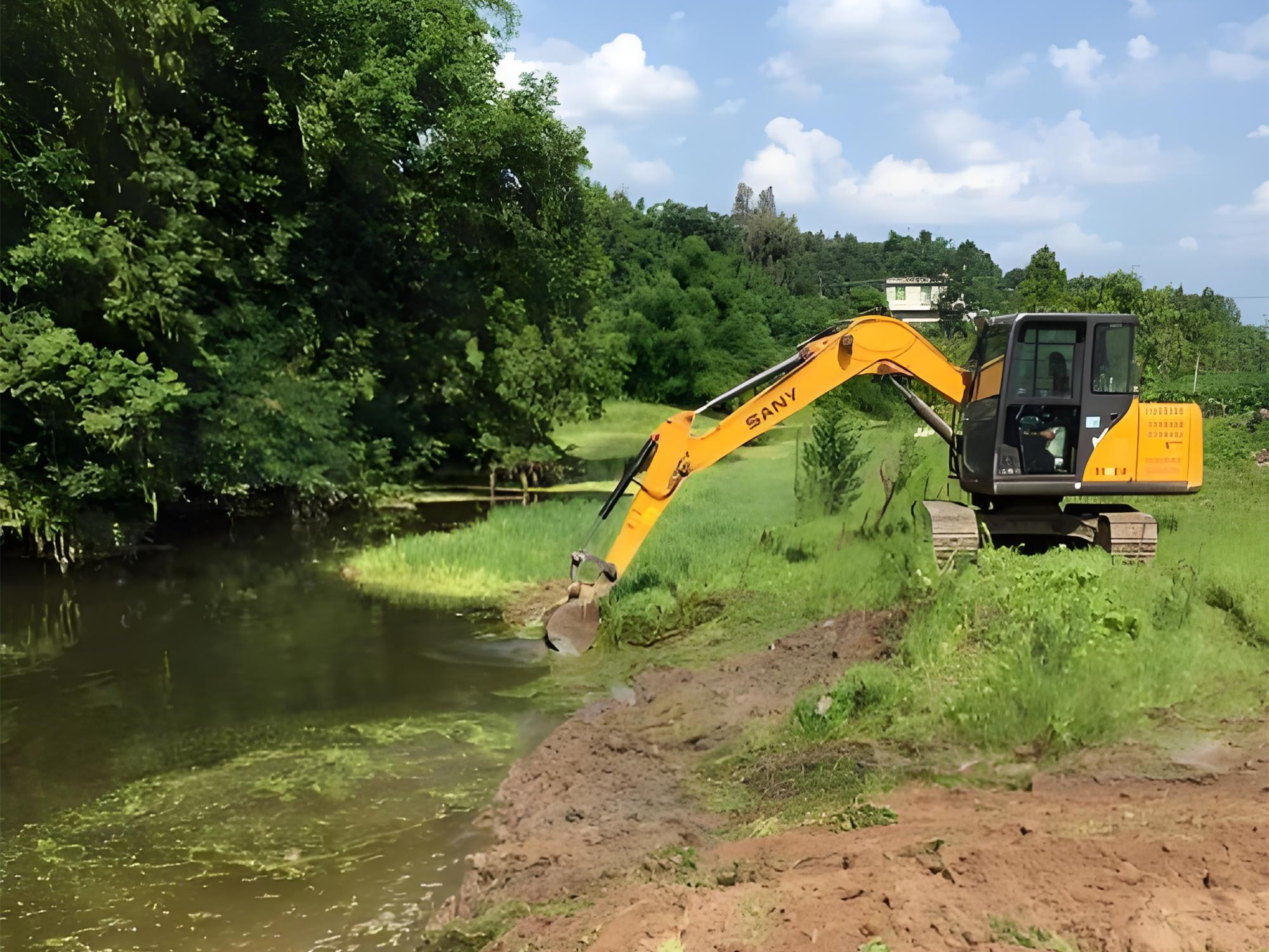 北京朝陽(yáng)區(qū)水上挖機(jī)清淤隊(duì)-水庫(kù)清淤的最佳施工時(shí)段是什么時(shí)候？