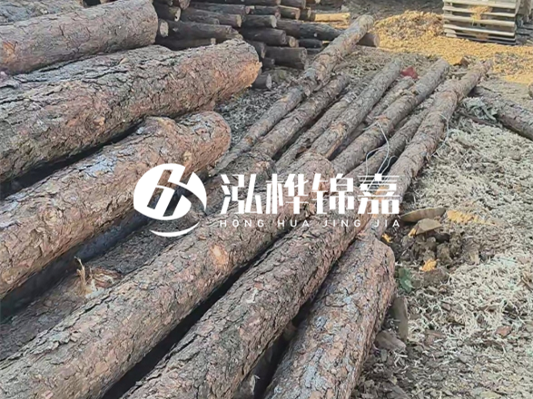 松木樁批發(fā)廠家泓樺錦嘉 - 松木樁在軟地基處理中效果好嗎？