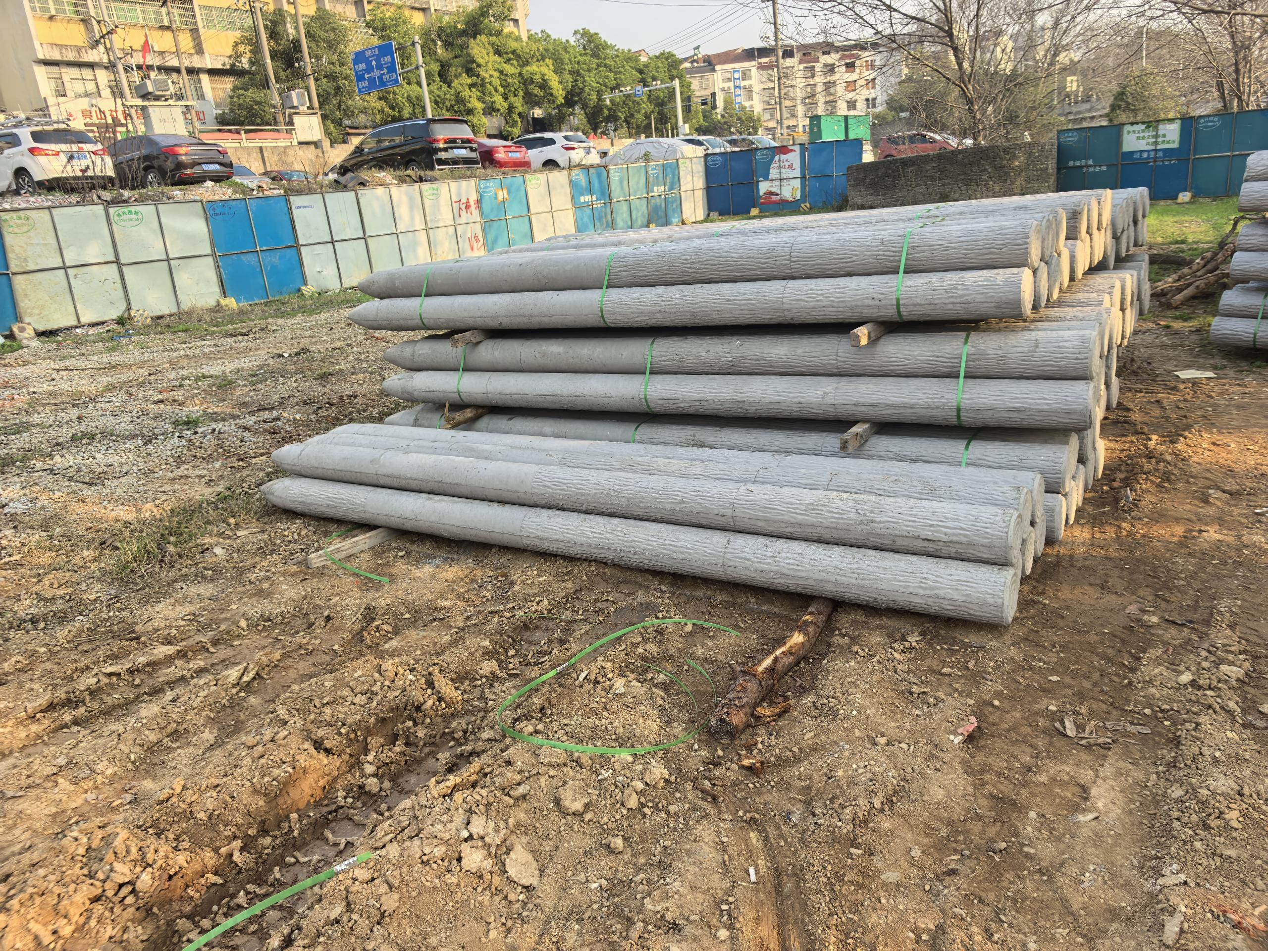 水泥樁批發(fā)廠家泓樺錦嘉-水泥樁打樁的施工流程是怎樣的？