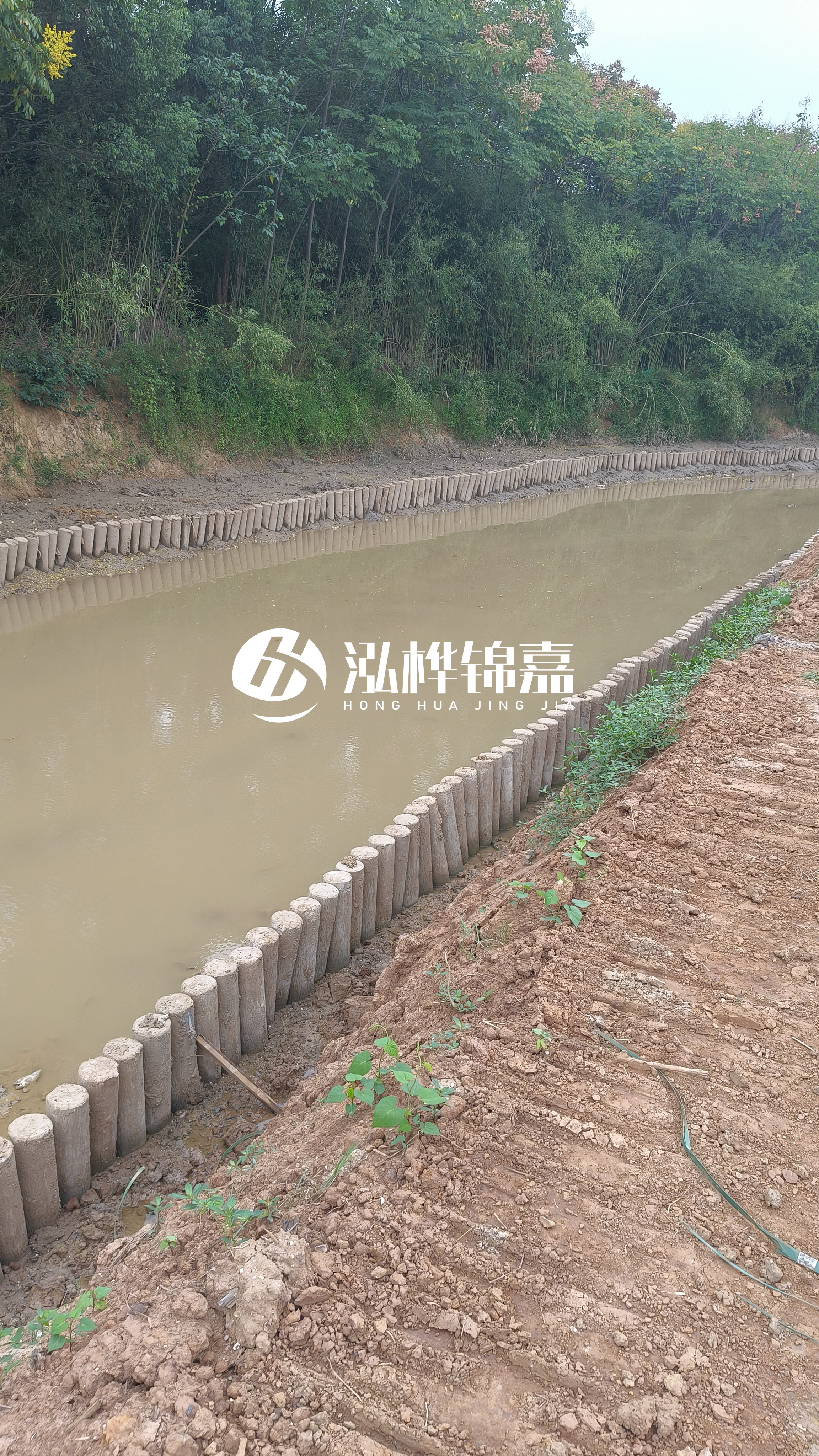 松木樁廠家泓樺錦嘉-圍堰松木樁耐不耐水泡？